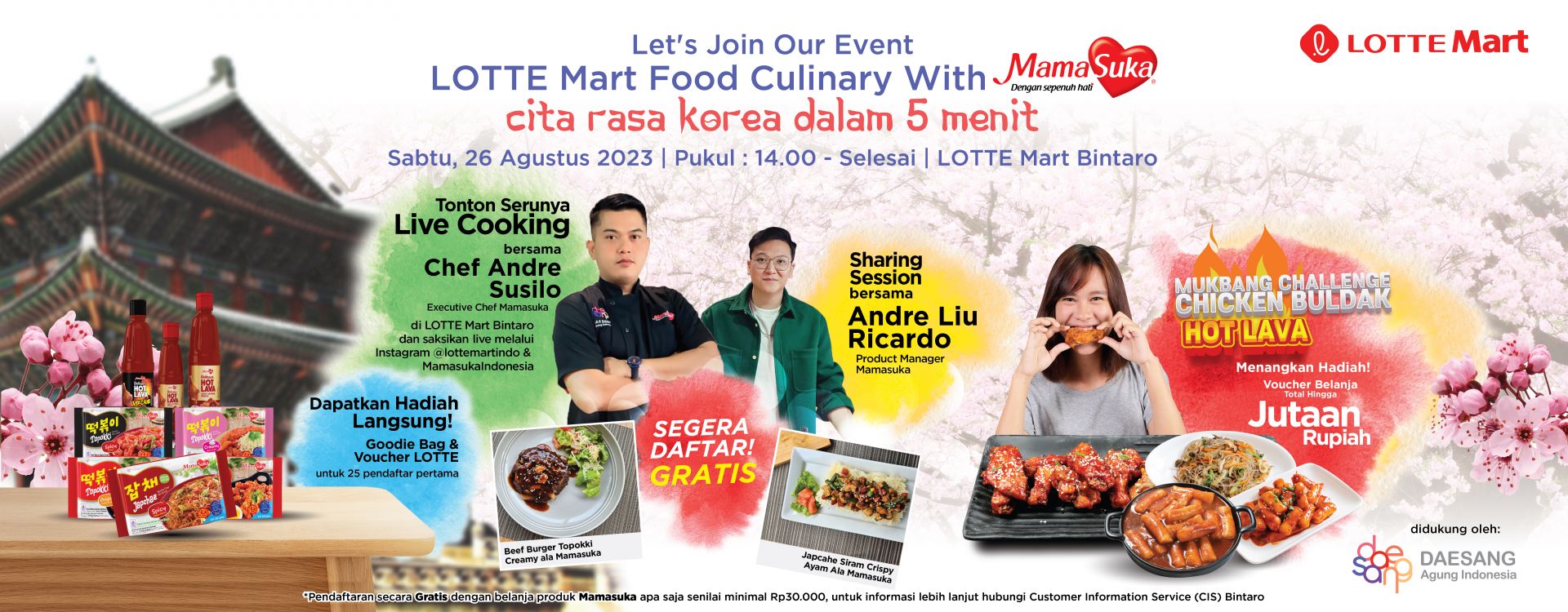 https://lottemart.co.id/Let's Join Our Event LOTTE Mart Food Culinary
